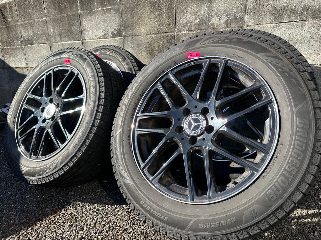 メルセデスベンツ ベンツ 18インチ ホイールセット スタッドレス ブリヂストン