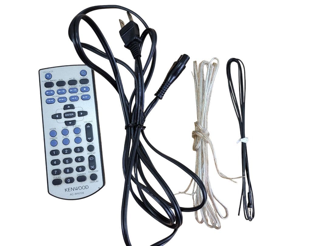 【動作良好・付属品あり】KENWOOD CDレシーバーシステム R-K731