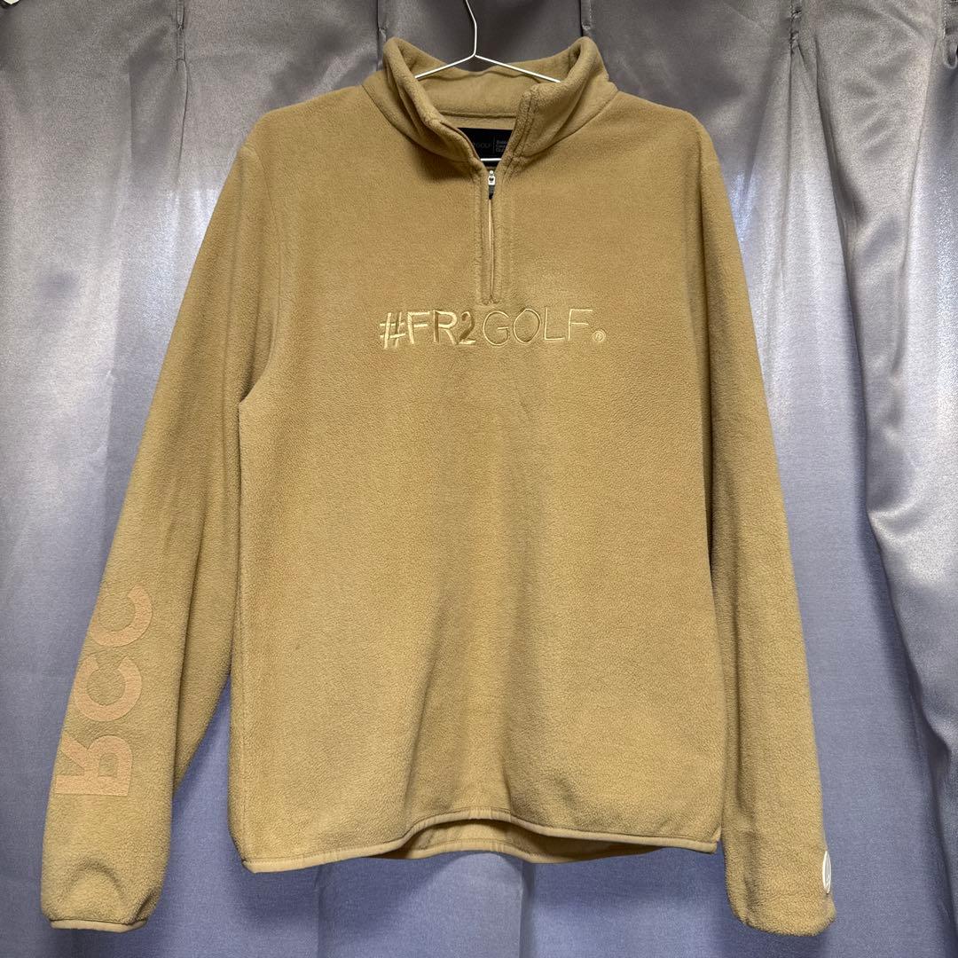 #FR2GOLF ハーフジップセーター BCC ベージュ　希少