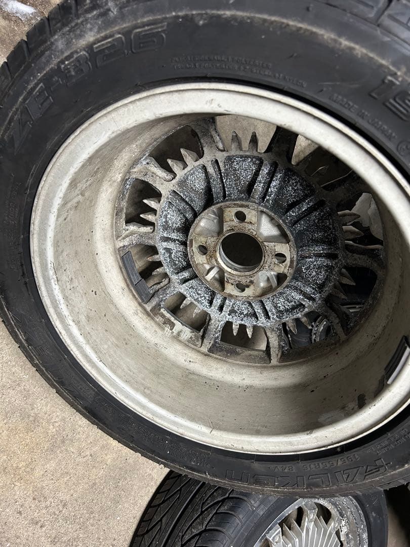 希少 当時物 無限 CF48 15インチ 6J+38 EF CRX デルソル