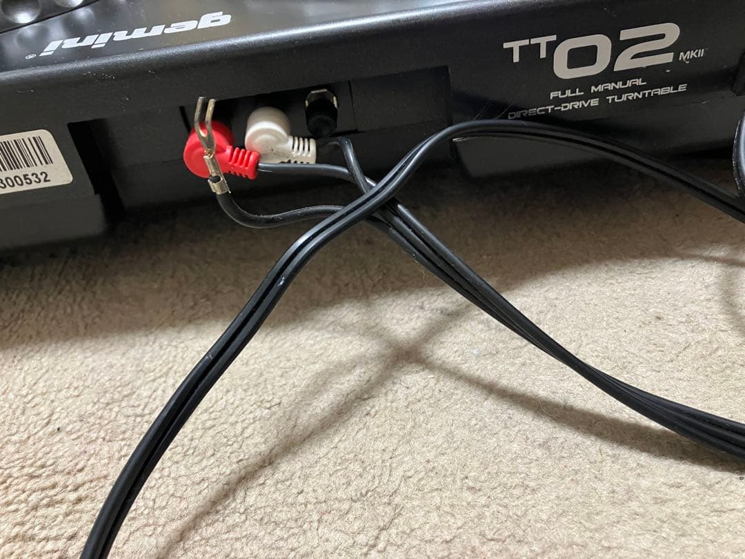 ジェミニ　gemini TT02 ターンテーブル ２つ