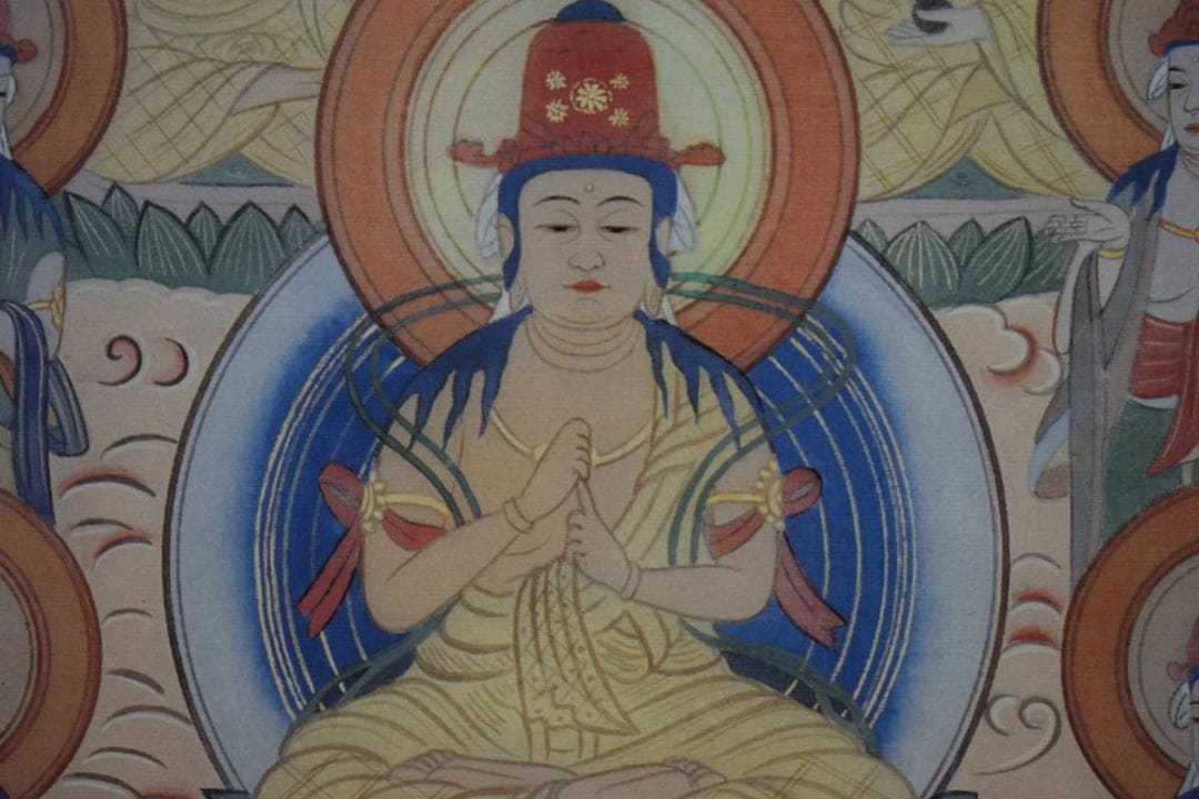 複製/十三佛図/工芸/布袋屋掛軸HF-322