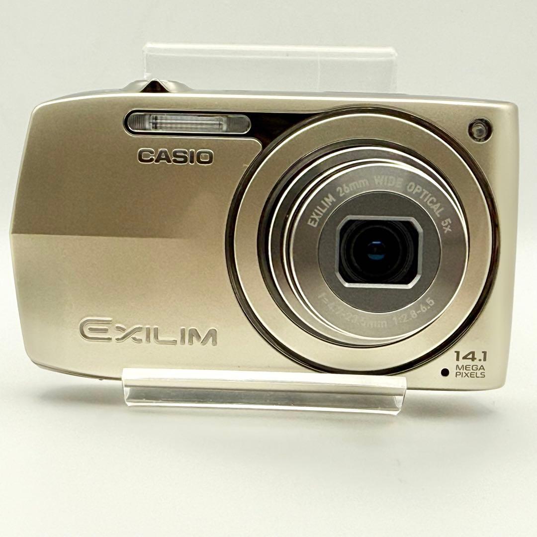 【美品】CASIO EX-Z2300 コンパクトデジタルカメラ 動作品 ゴールド