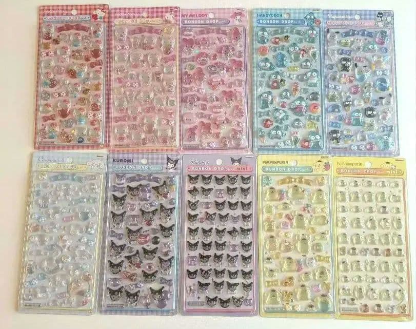 【即日発送】ボンボンドロップシールボンドロ 第二弾 サンリオ　まとめ売り