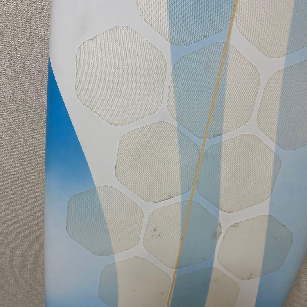 セミロングサーフボード　ワックスいらない