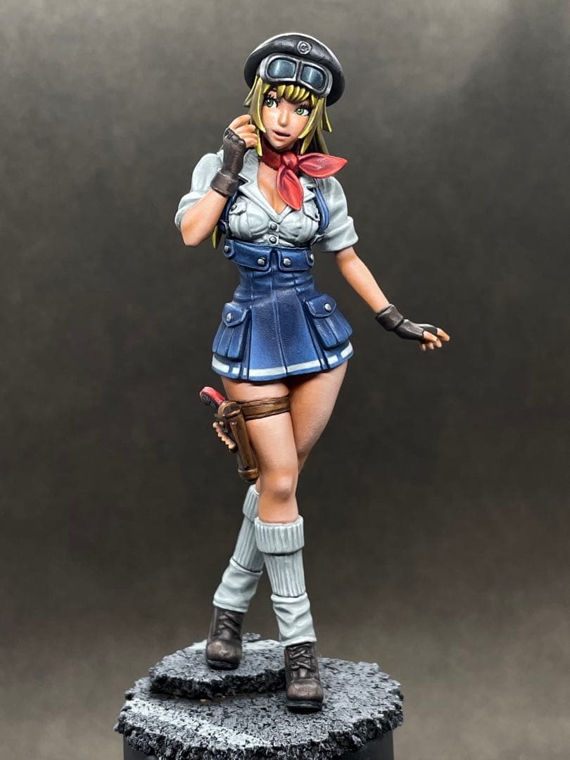 完成品 PLAMAX 山下しゅんや ミリタリーキューティーズ バーニー 1/20