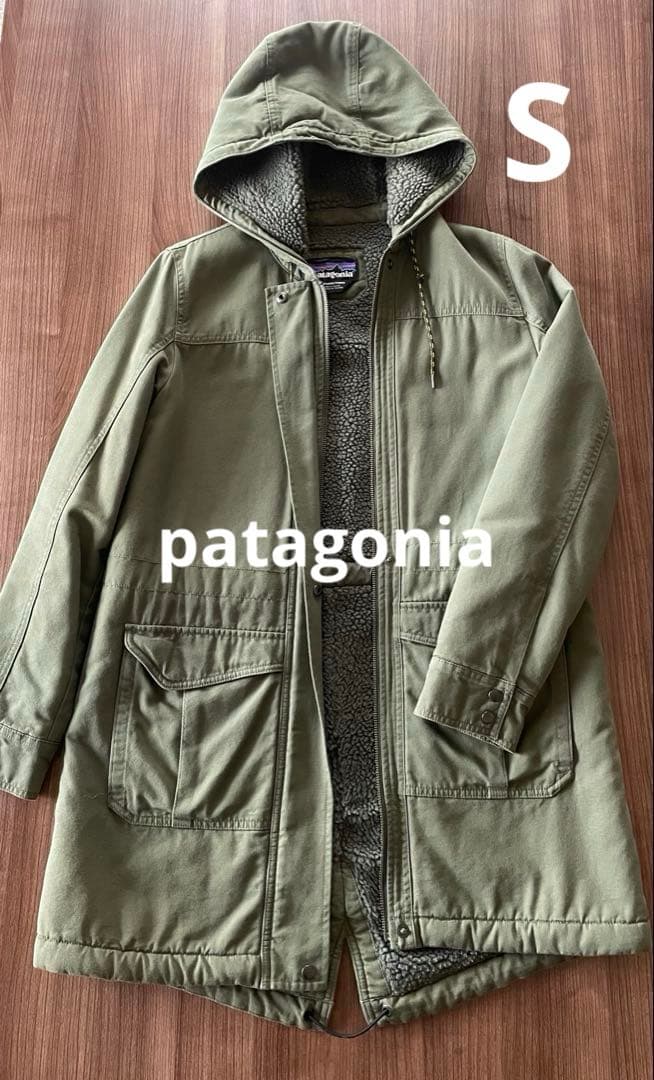 【正規品】パタゴニア モッズコート S カーキ ミタリー 美品