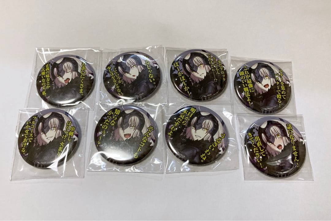 FGO ジャンヌオルタ　百面相　缶バッジ