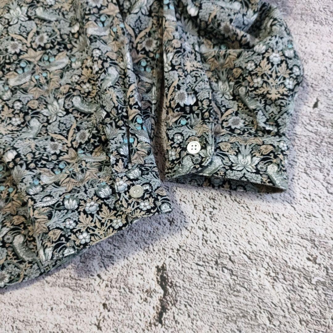 24AW 極美品 シャワーパーティー コーデュロイリバティシャツ いちご泥棒