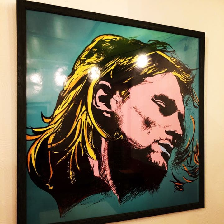 カートコバーン NIRVANA グラフィティー ポスター 限定