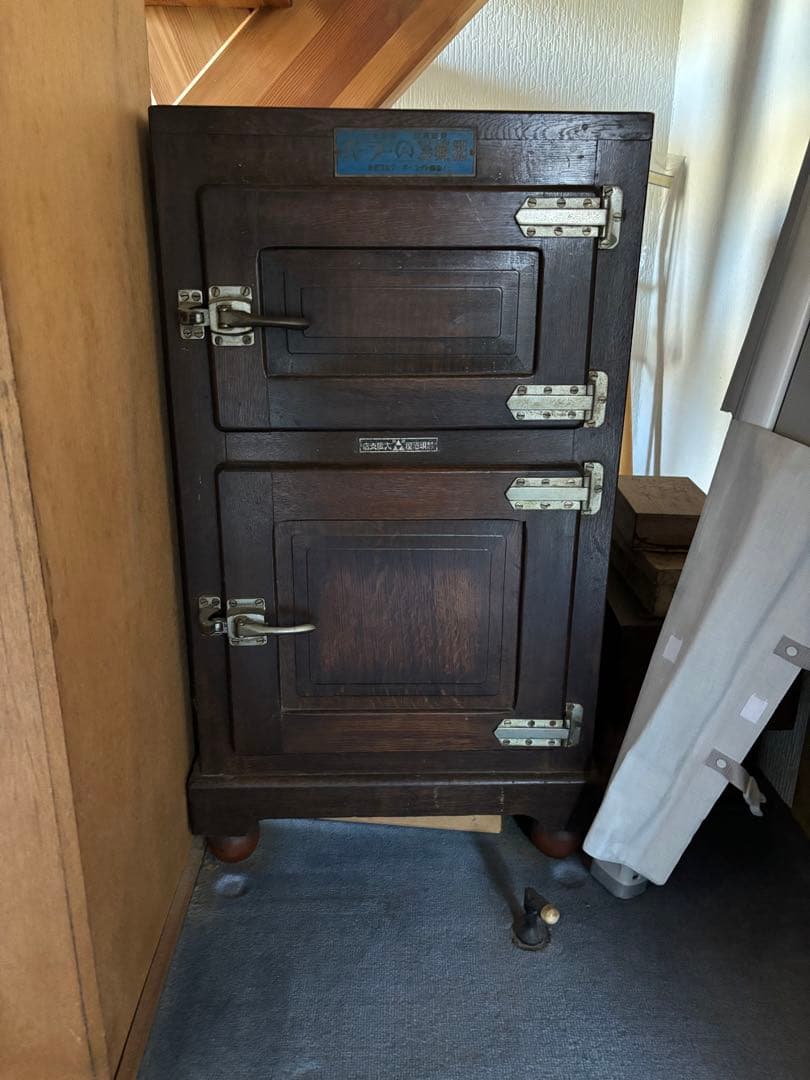 昭和レトロ　冷蔵庫　パーラー冷蔵器　アンティーク