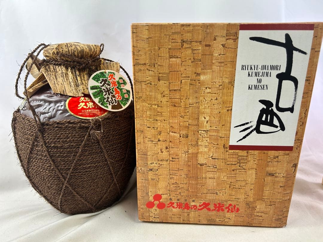 未開栓 古酒 泡盛 久米仙 焼酎 1800ml 43度　15年経過