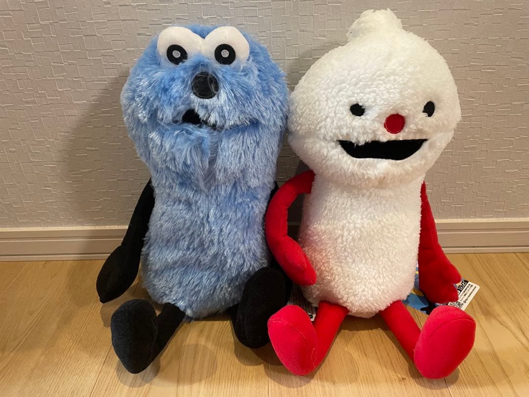 パペットスンスン　おすわりBIGぬいぐるみ　2種セット