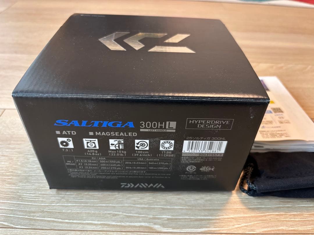新品未使用　ダイワ 25 ソルティガ 300HL SALTIGA300HL