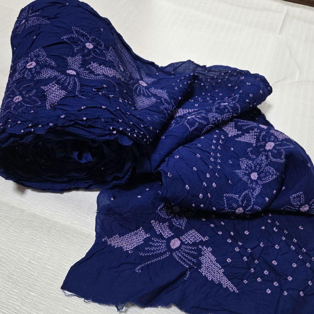 【まやるさま専用】レトロ☆絞り浴衣　反物③