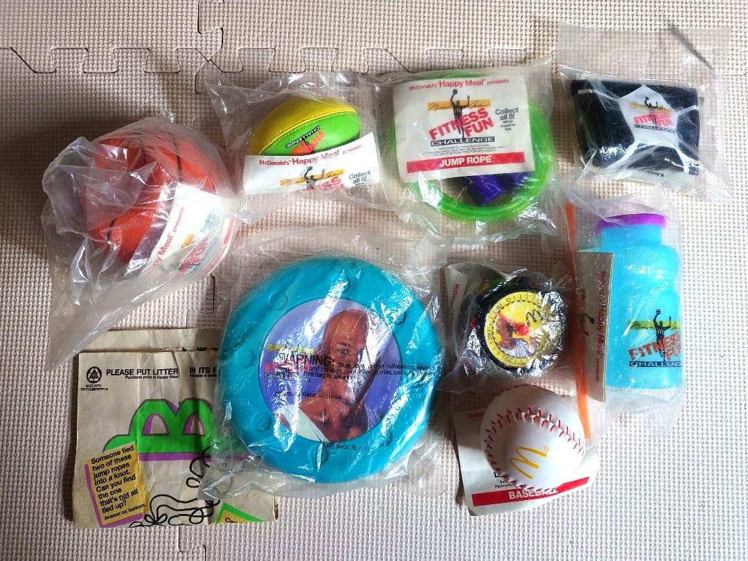 マイケル ジョーダン マクドナルド コンプリート ミールトイ 1991年