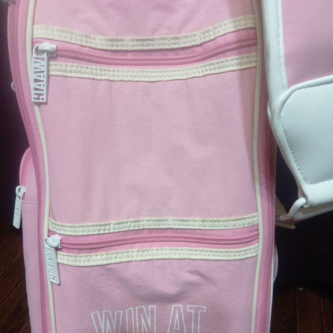 ❤WAAC❤ワック キャディーバック ホイール付き ピンク