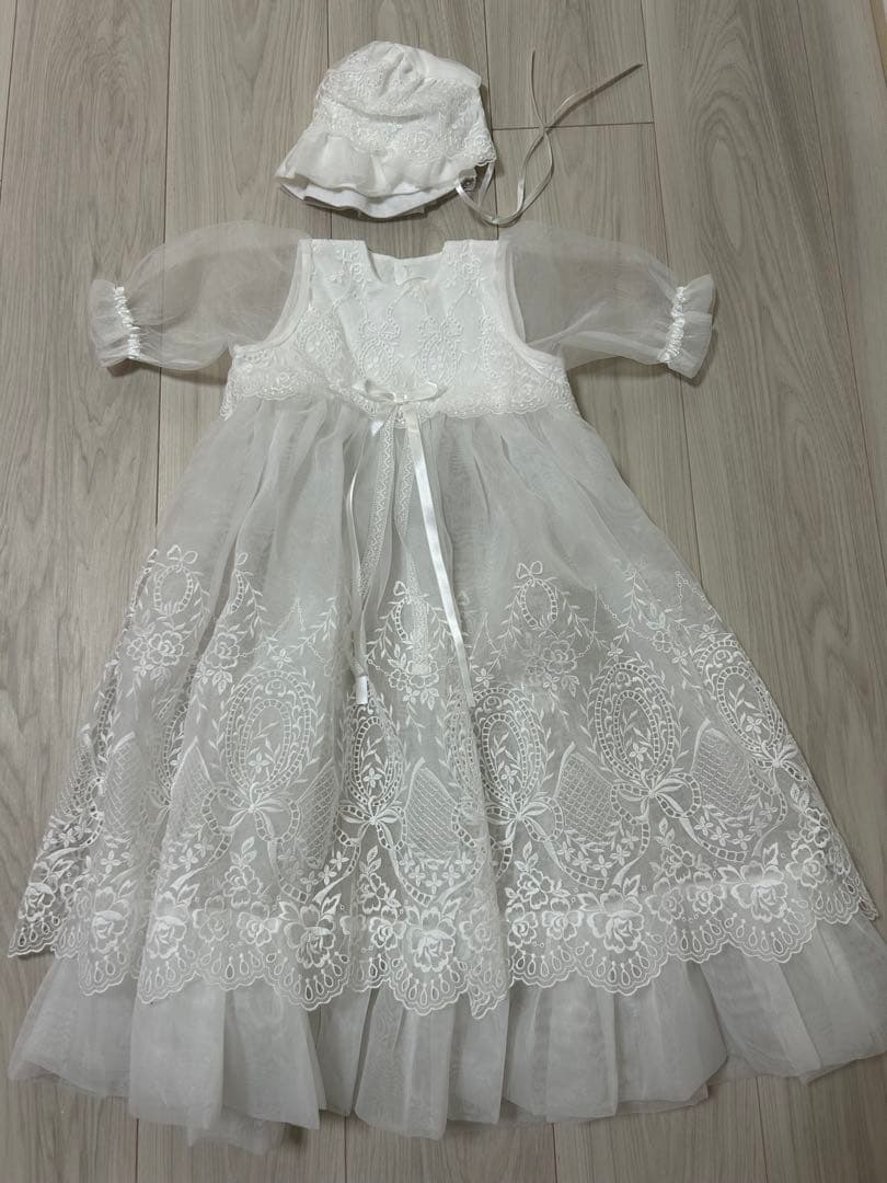 ミキハウス セレモニードレス3点+ソックス+シューズ 新品未使用 箱付き