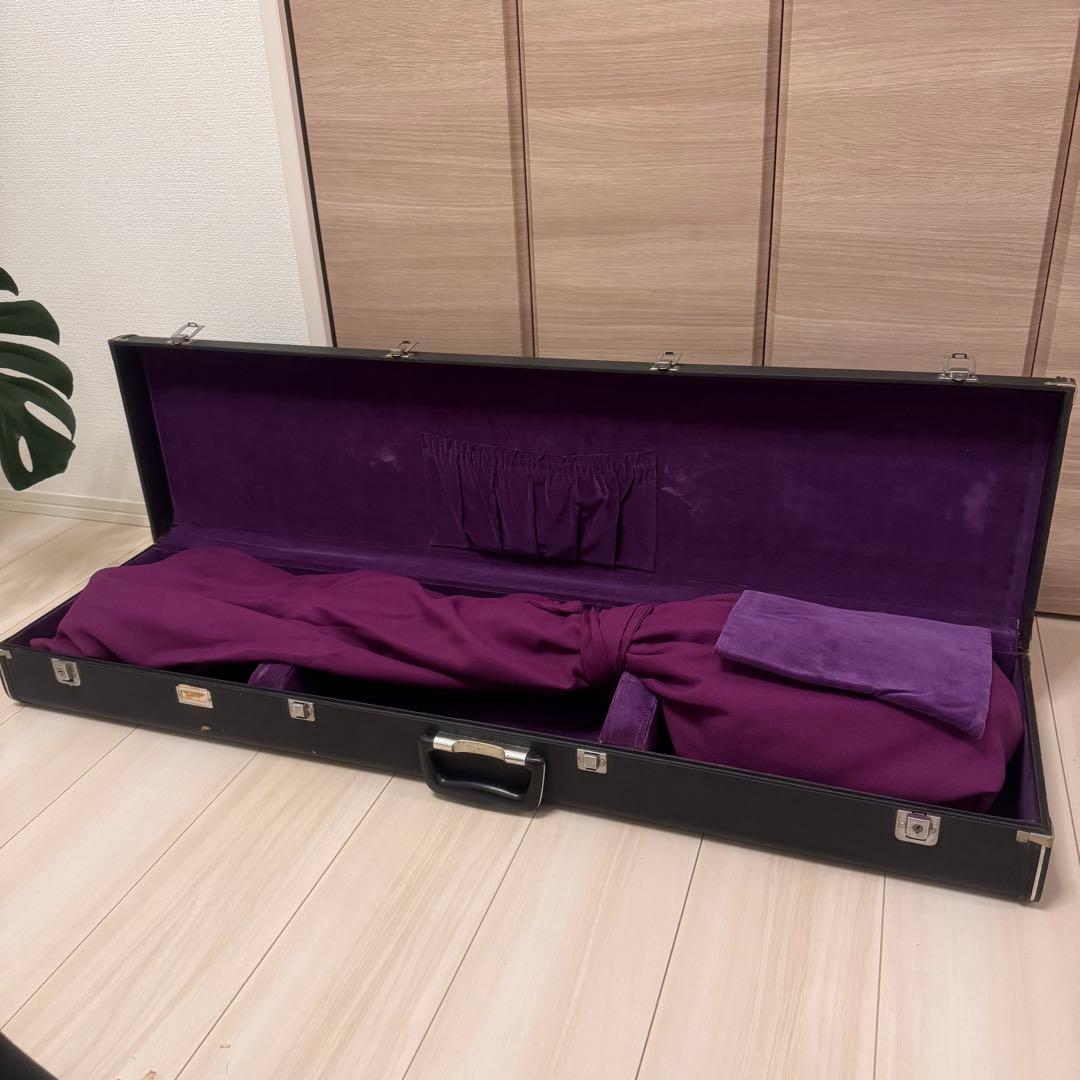 花柄装飾の三線 本体