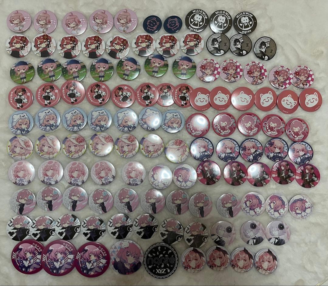 nqrse 缶バッジまとめ売り