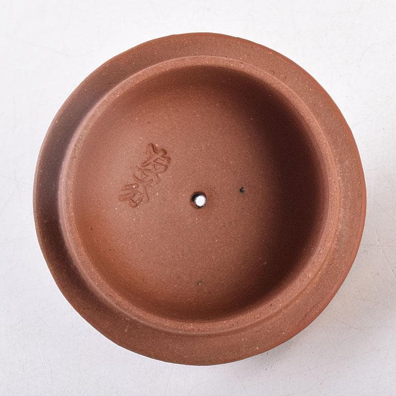 中国　中国宣興銘　紫砂　朱泥　急須　茶壷　C　R9060