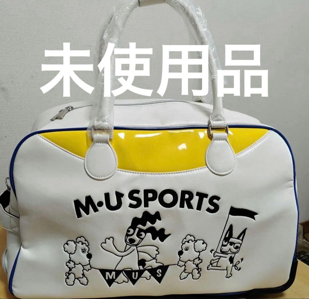 M·U SPORTS エムユースポーツ ゴルフボストンバッグ　キャスター付