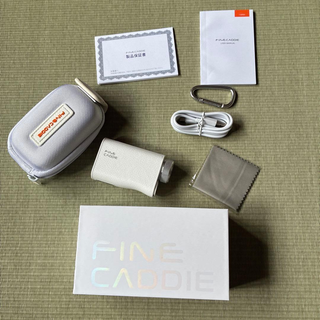 FINE CADDIE ゴルフ用距離計 ホワイトJ7mini