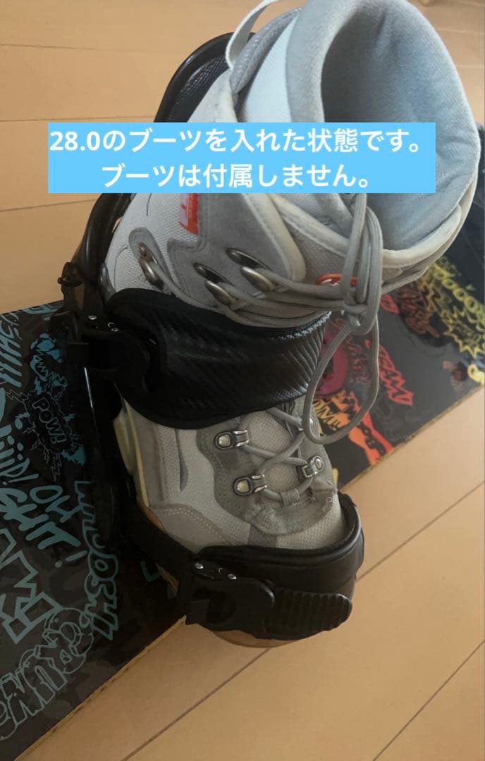 スノーボードSalomon151cm ビンディングkissmark L/Mセット