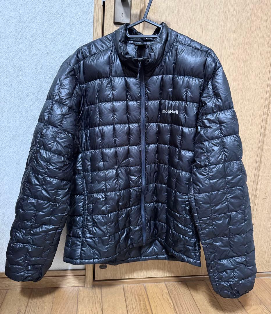 き*ち様 モンベル mont-bell プラズマ1000 ダウンジャケット黒 M