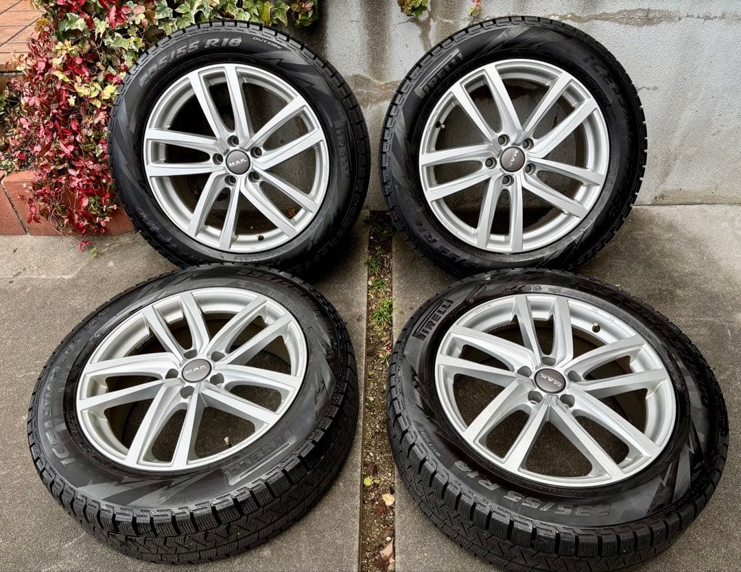 Volkswagen Tiguan 18インチ ホイール+スタッドレスセット