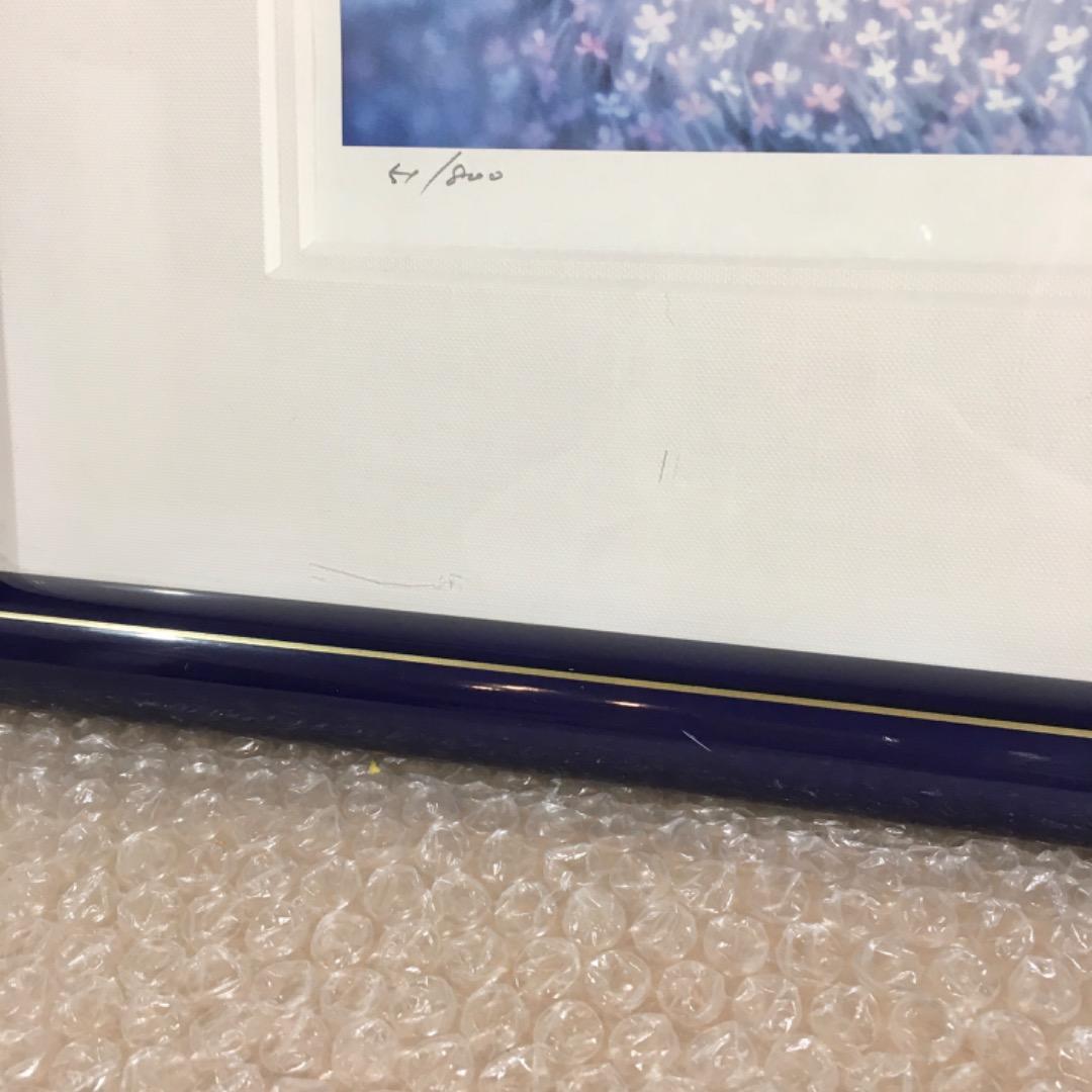 ○[作品極美品 藤城清治 ダイヤモンドスクリーニング 光の夢 本人直筆サイン