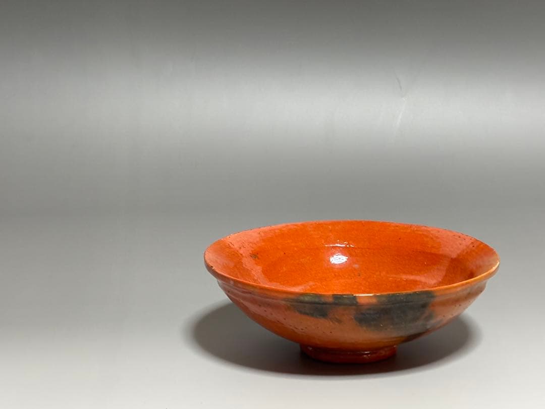 嶋台茶碗　11代楽吉左衛門（慶入）作　弘入識箱