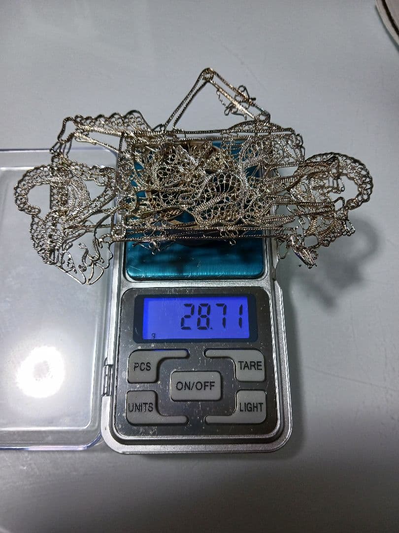 バリ島　銀線細工　ワヤンクリ　28.71g