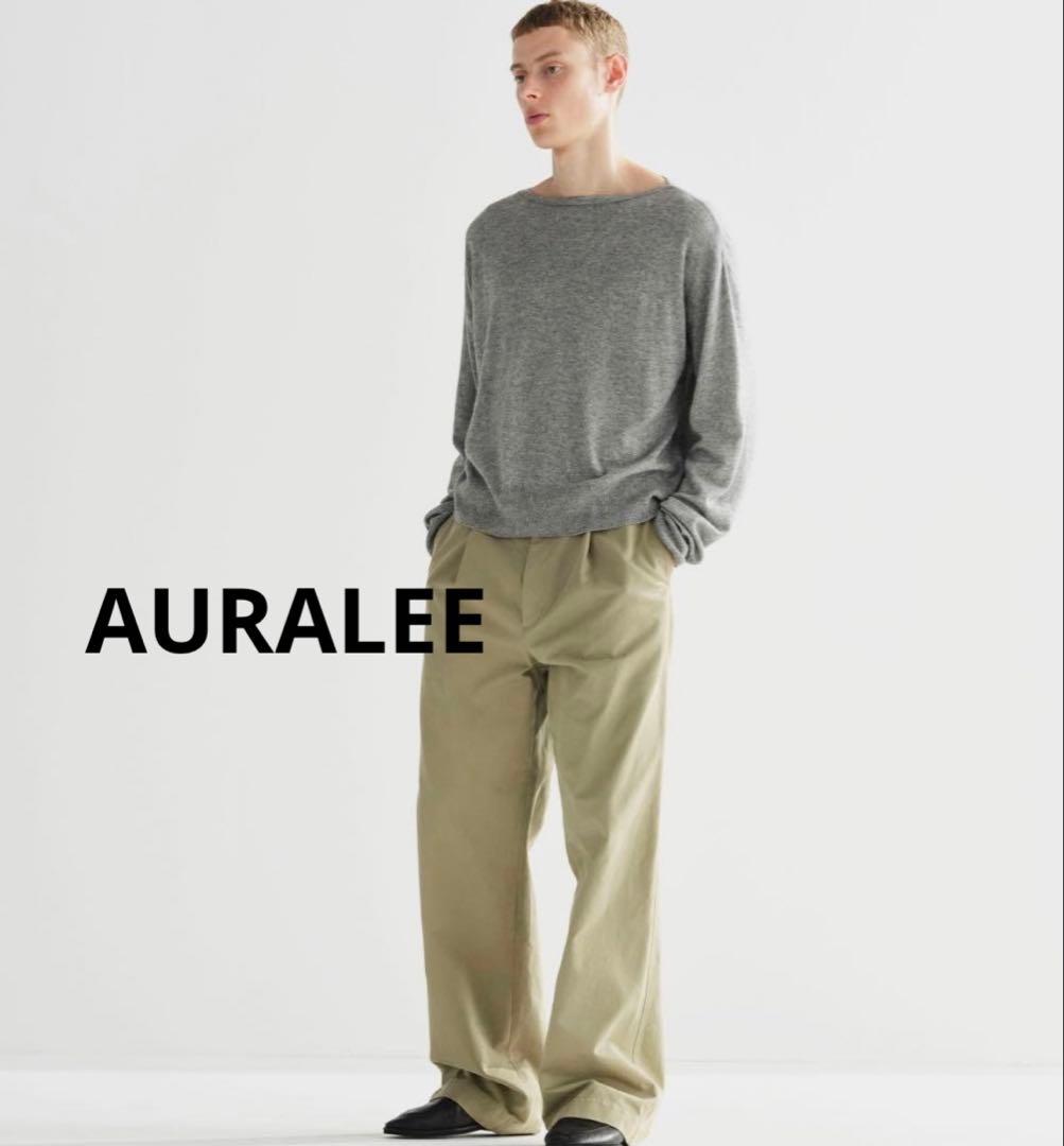 トップス SUPER FINE CASHMERE SILK KNIT BOAT NECK