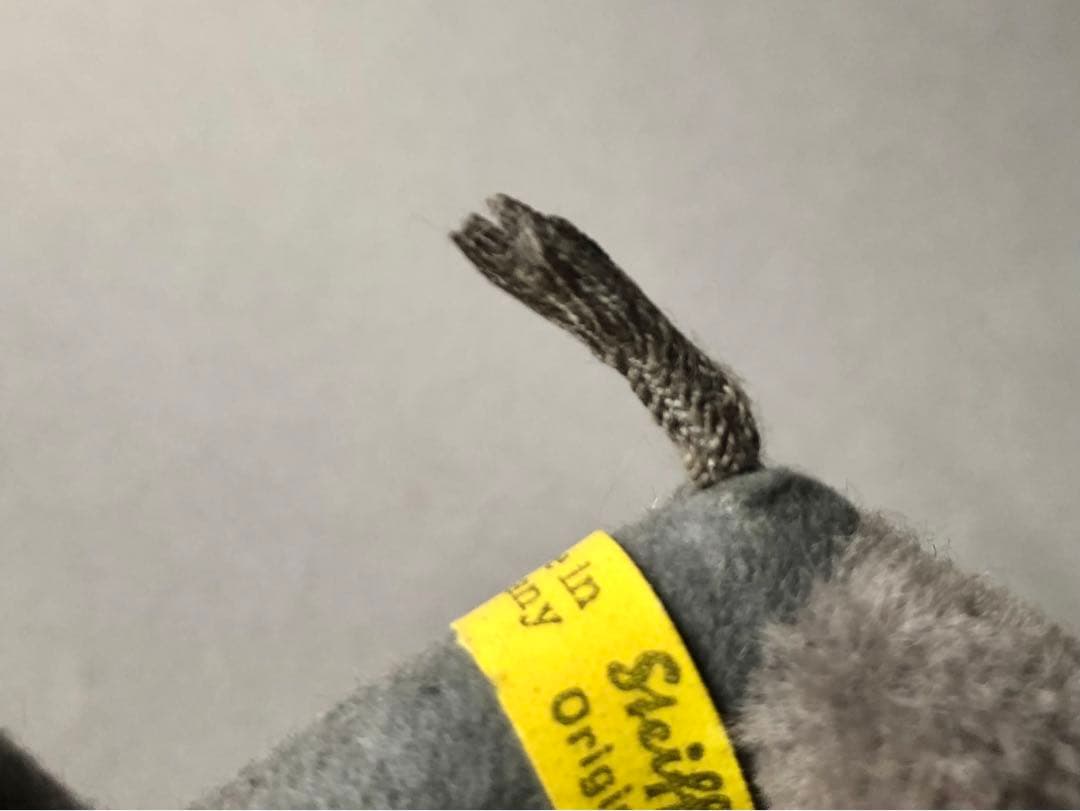 Steiff ポンポンプードル グレー