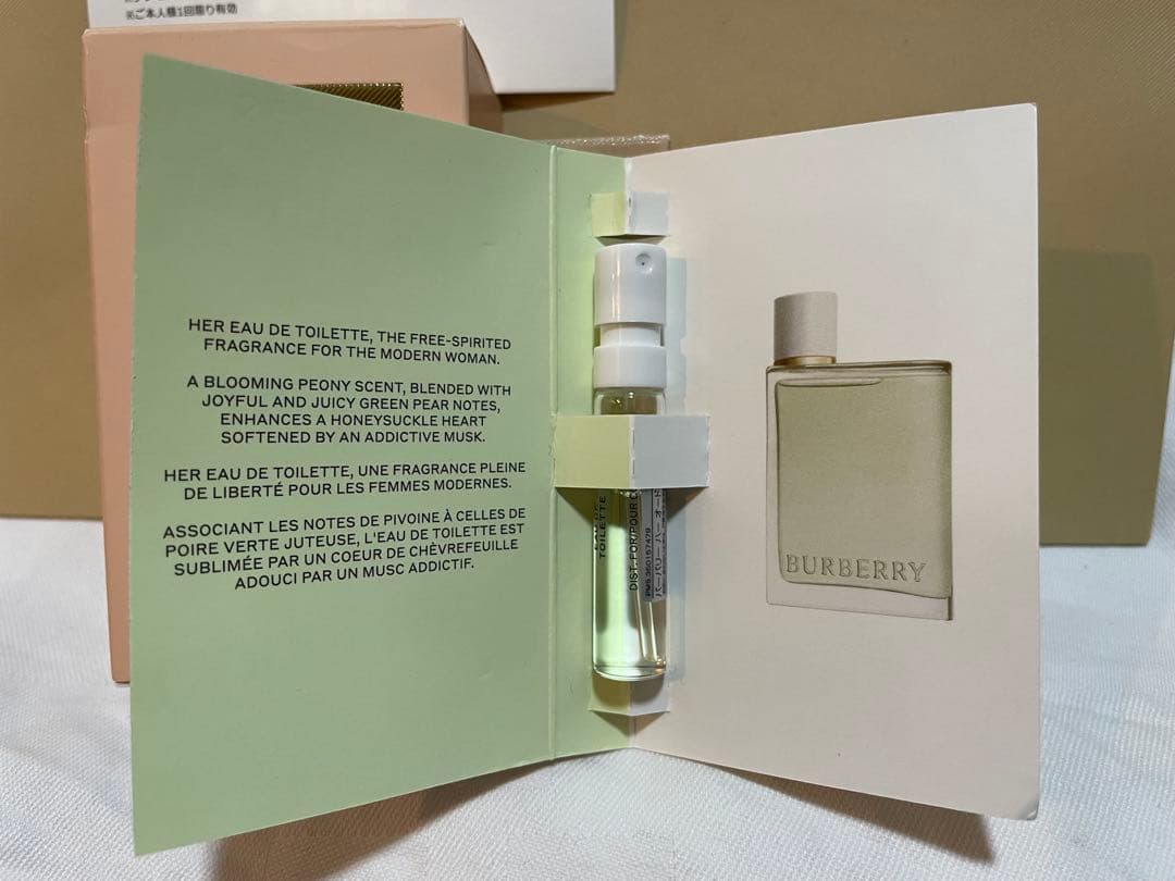 ［BURBERRY］GODDESS オードパルファム 50ml／ノベルティ