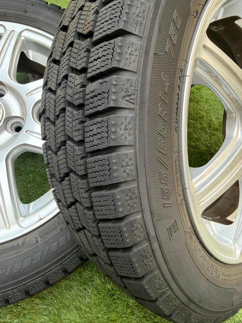 GOODYEAR スタッドレスタイヤ 155/65R14 ホイールセット