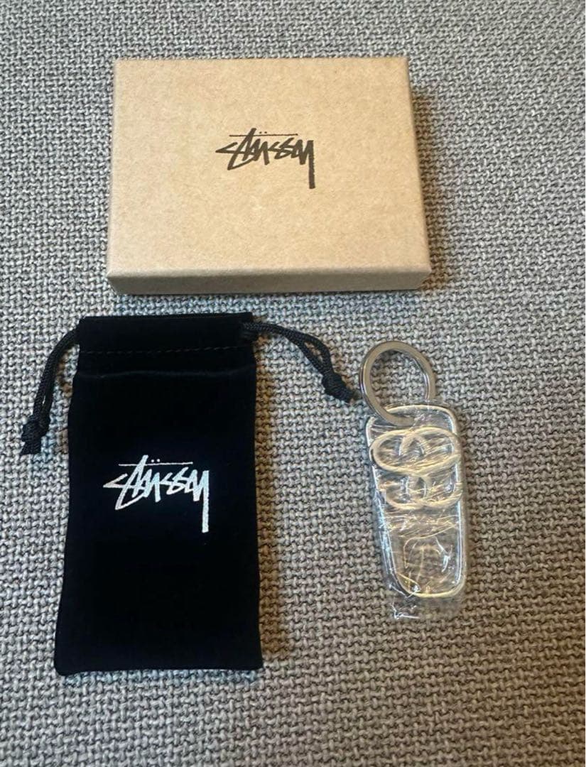 完売品　SS LINK TWIST CARABINER Stussy カラビナ