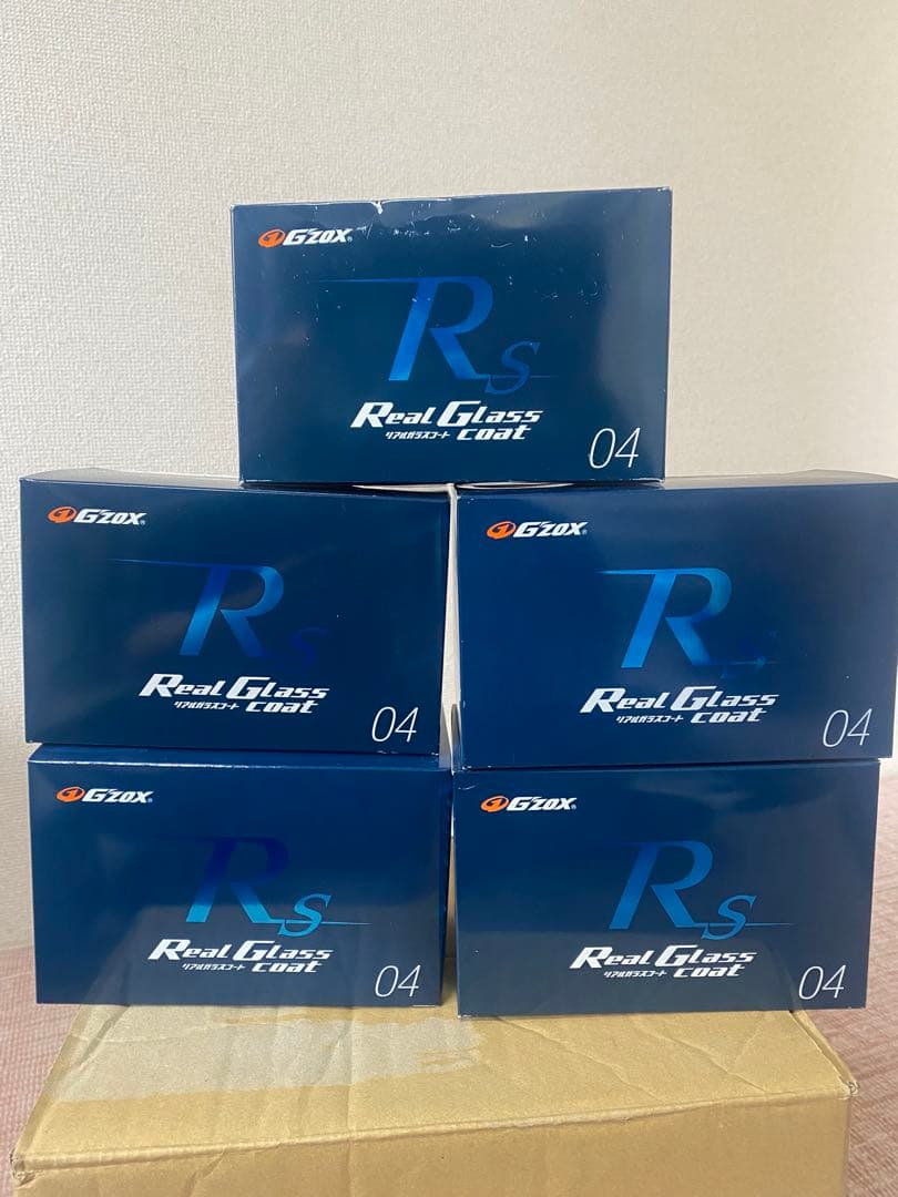 G'ZOX Real Glass Coat Rs 04 5個セット