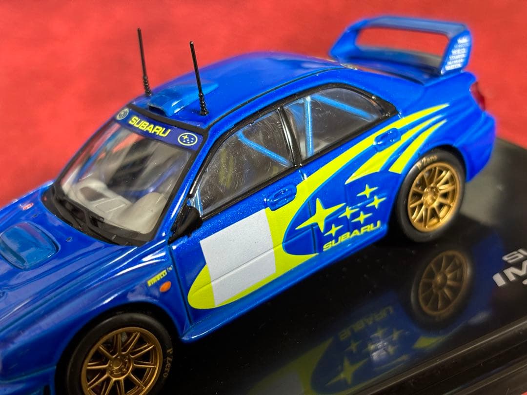 エポック社 MTECH 1/43 SUBARU IMPREZA 2001 WR