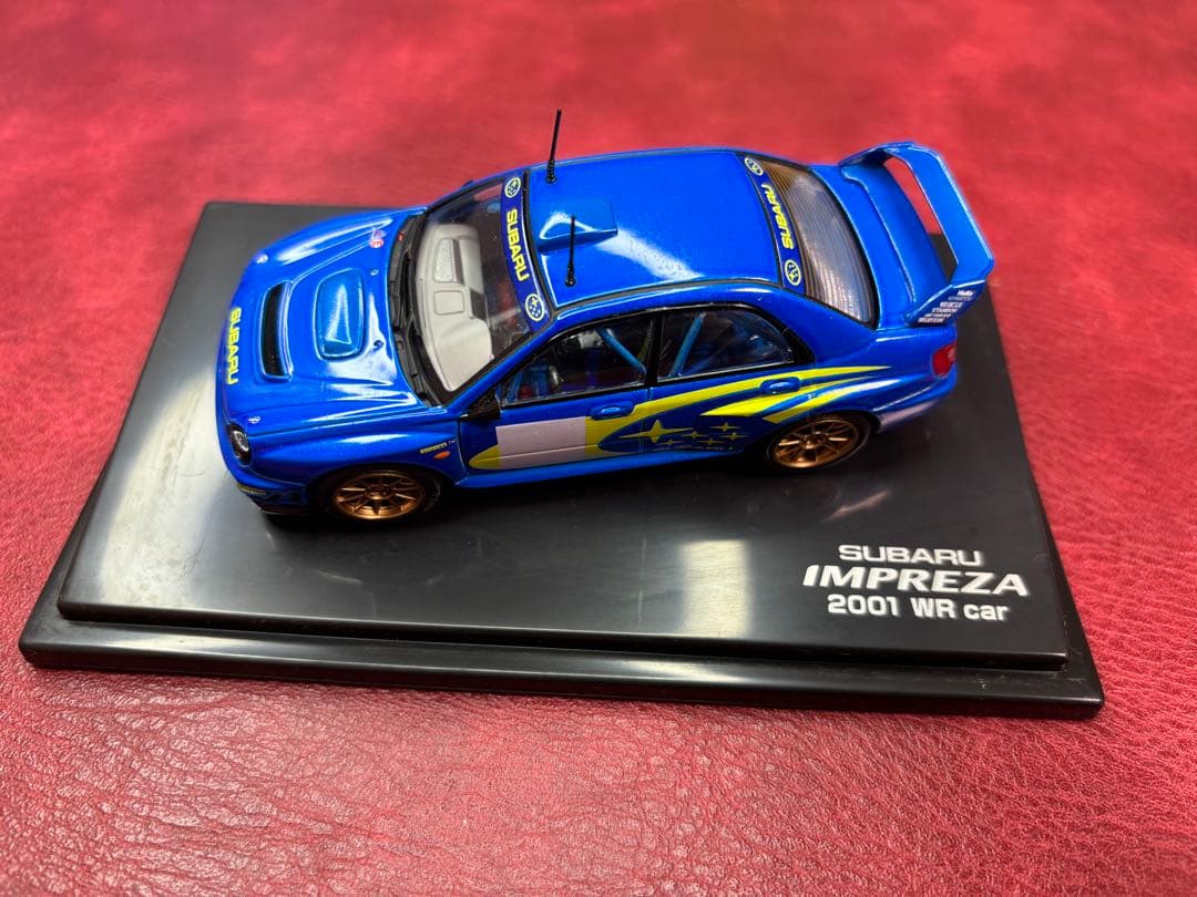 エポック社 MTECH 1/43 SUBARU IMPREZA 2001 WR