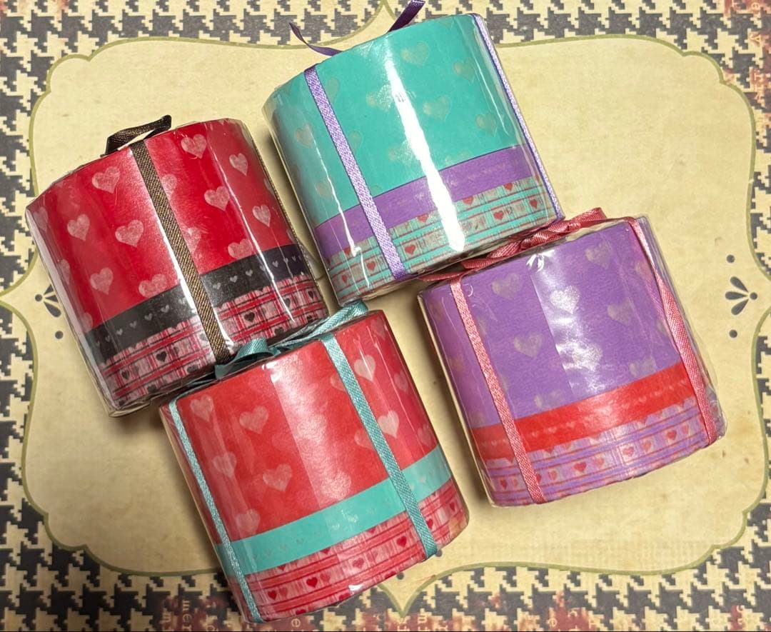 廃盤　マークス　マスキングテープ ハートアソート