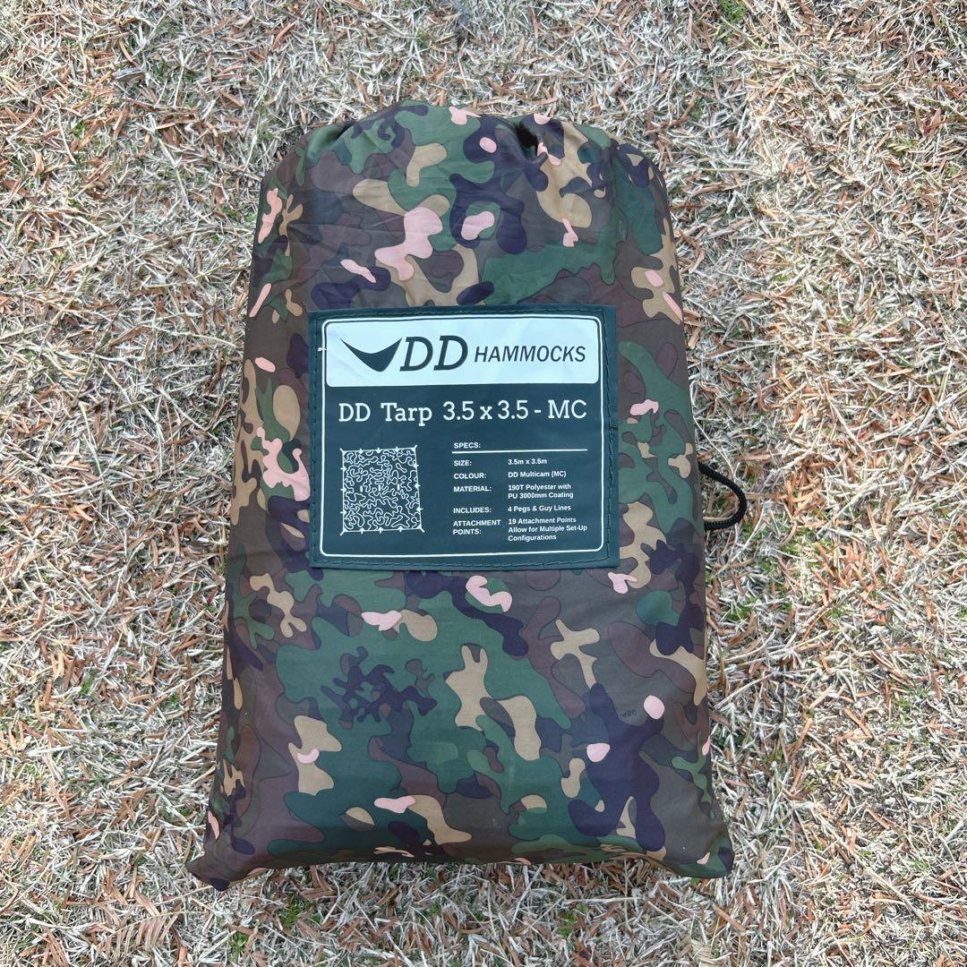 DDハンモック DD Tarp 3.5x3.5 MC マルチカモ