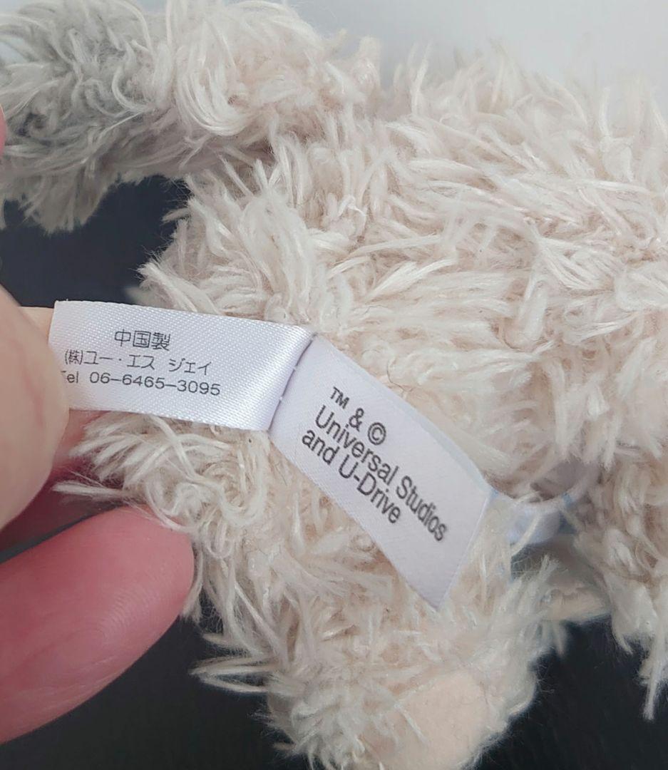 バック・トゥ・ザ・フューチャー アインシュタイン　マスコット　USJ ぬいぐるみ